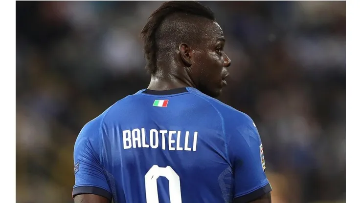 Mario Balotelli, en su último paso por la Selección de Italia en 2018.