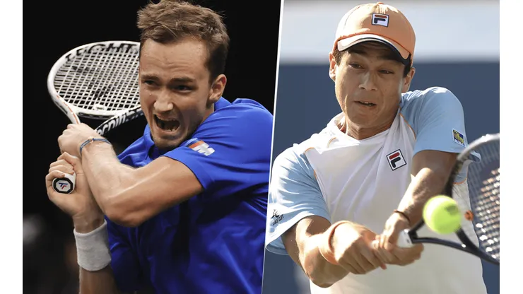 Daniil Medvedev vs. Mackenzie McDonald por el Masters 1000 de Indian Wells (Foto: Getty Images).