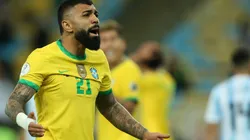 Gabigol, autor de uno de los goles de Brasil.