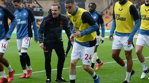 Calentamiento de Newcastle.