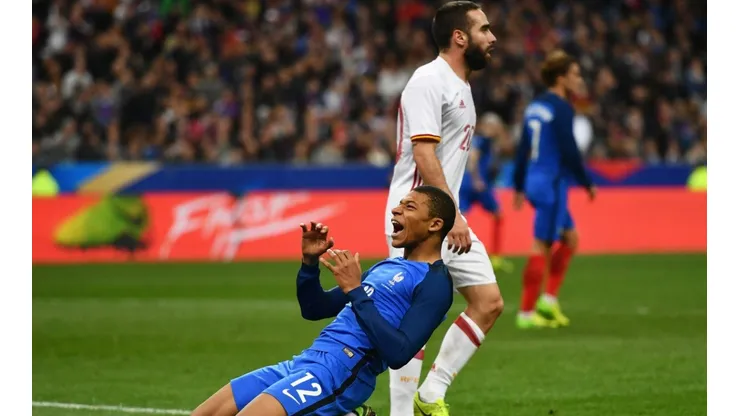 Imágenes del último Francia vs. España.