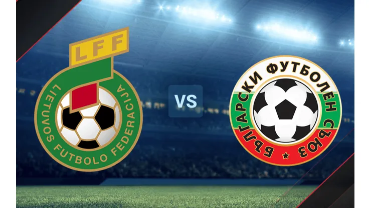 Lituania y Bulgaria se enfrentan por las Eliminatorias UEFA.