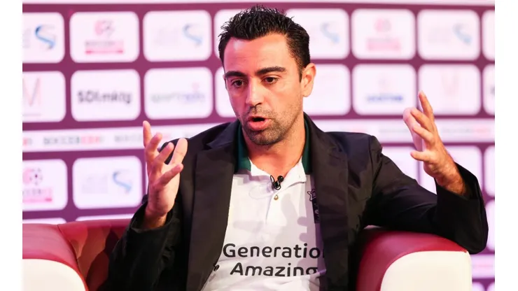 Xavi Hernandéz, ex jugador del Barcelona.