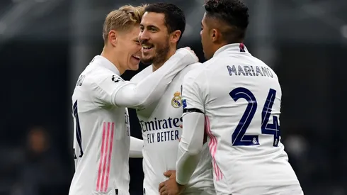 Jugadores del Real Madrid.