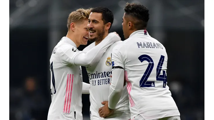 Jugadores del Real Madrid.
