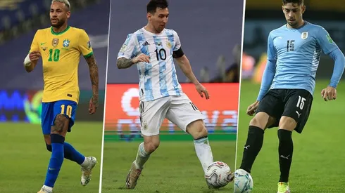 Los tres jugadores más costosos de Conmebol.