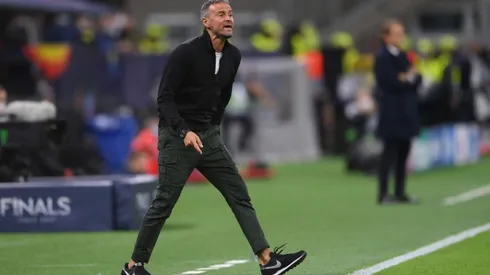 Luis Enrique, entrenador de España.