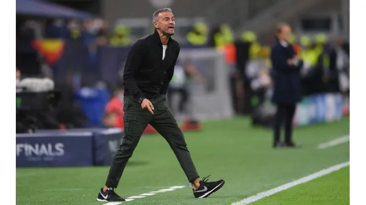 Luis Enrique, entrenador de España.