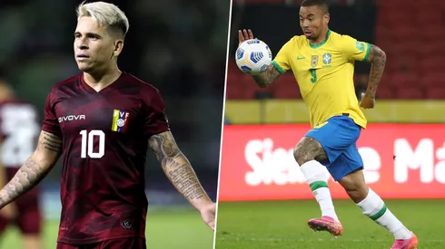 Yefersson Soteldo y Gabriel Jesús.