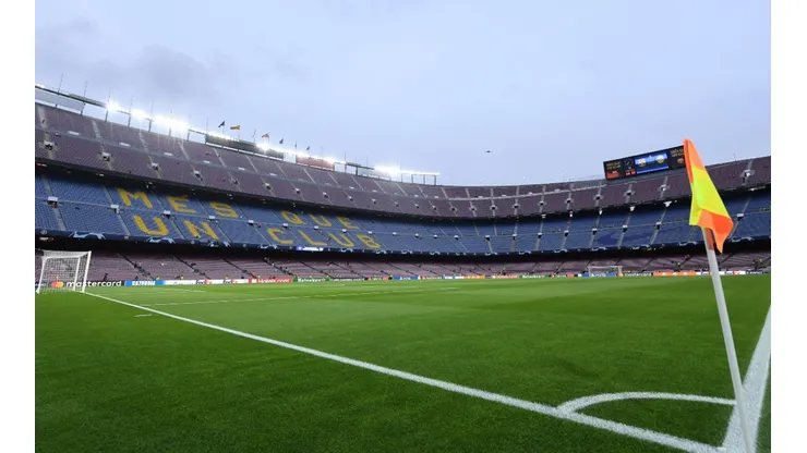 Estadio del Camp Nou en Barcelona.