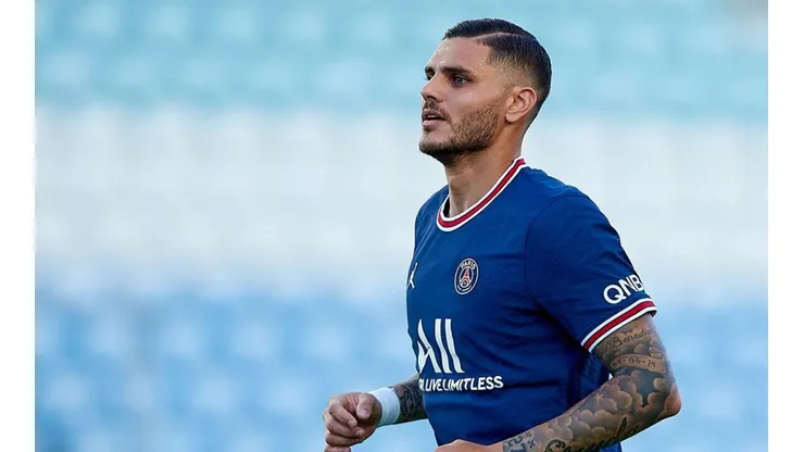 Icardi en acción con PSG.