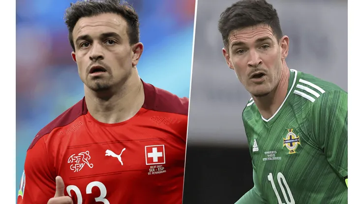 Suiza vs. Irlanda del Norte por las Eliminatorias UEFA rumbo al Mundial de Qatar 2022. (Fotos: Getty Images).