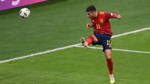 Ferran Torres, el autor de los dos goles de España.