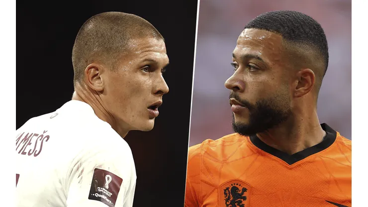 Letonia vs. Países Bajos por las Eliminatorias UEFA rumbo al Mundial de Qatar 2022. (Fotos: Getty Images).