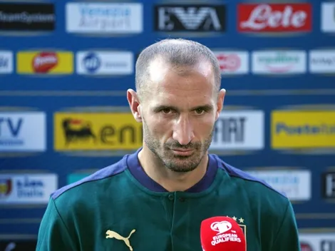 Chiellini condenó la discriminación hacia los jugadores de Napoli: "Italia no es un país racista"