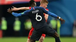 Paul Pogba y Kevin De Bruyne, uno de los duelos de mañana en la Nations League.