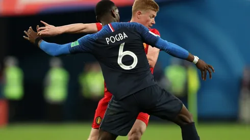 Paul Pogba y Kevin De Bruyne, uno de los duelos de mañana en la Nations League.