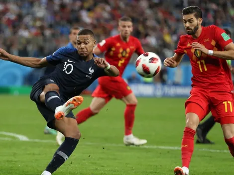 Los onces confirmados para Bélgica vs. Francia