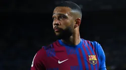 Memphis Depay y una contundente reacción.