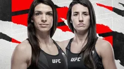 Mackenzie Dern vs. Marina Rodríguez por la UFC Fight Night. (Foto: Twitter oficial UFC).