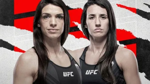 Mackenzie Dern vs. Marina Rodríguez por la UFC Fight Night. (Foto: Twitter oficial UFC).