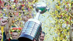 Trofeo de la Copa Libertadores.