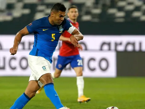 La razón por la que Casemiro no viajó con Brasil