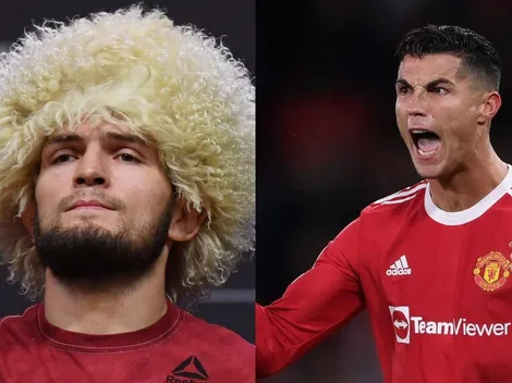 Khabib y Cristiano, cara a cara: los mensajes de la estrella de la UFC