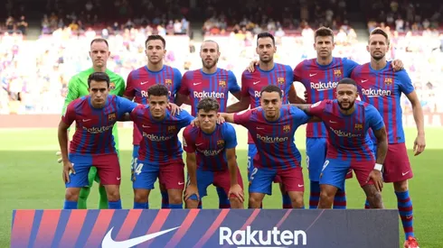 Jugadores del Barcelona.