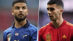 Italia vs. España por las semifinales de la Liga de Naciones de la UEFA. (Fotos: Getty Images).
