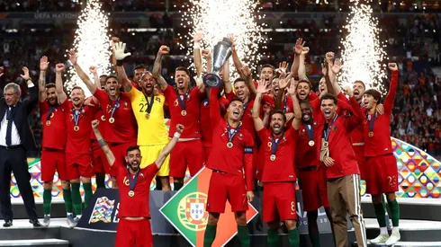 Portugal, el primer campeón de la Nations League, en 2019.