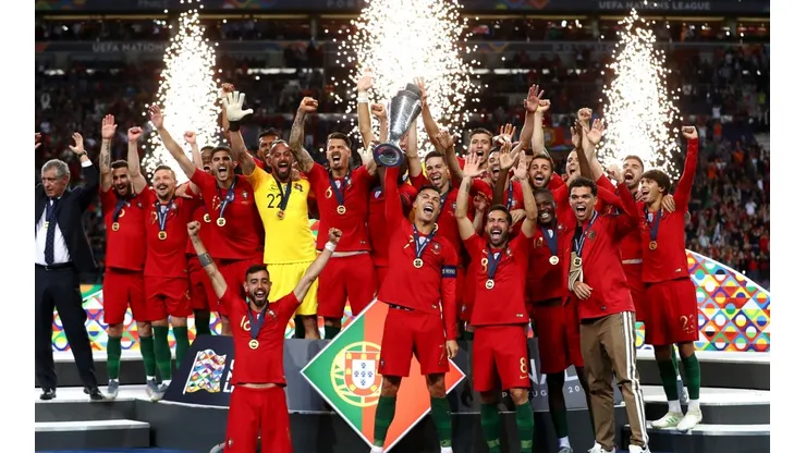 Portugal, el primer campeón de la Nations League, en 2019.
