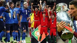 La selección italiana que buscará los títulos de Portugal en Euro y Nations League