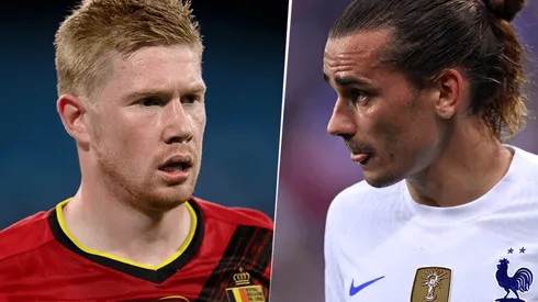 Bélgica y Francia se enfrentan por la UEFA Nations League.