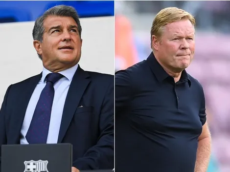 Revelan quién fue el que evitó que Laporta eche a Koeman de Barcelona