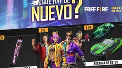 Agenda Semanal de Free Fire: llegan nuevos emotes