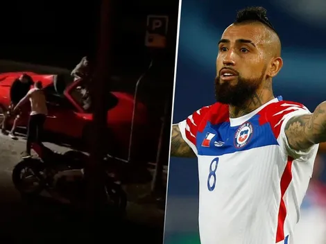 Viralizan video de Arturo Vidal en presunto estado de ebriedad