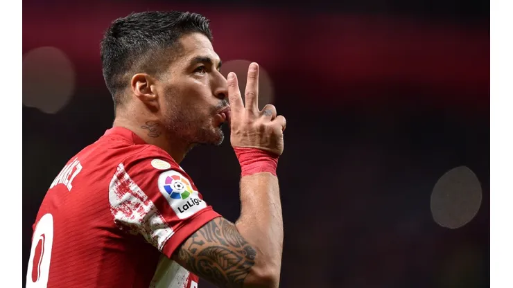 Luis Suárez, delantero del Atlético de Madrid.