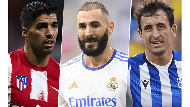 Tabla de posiciones de La Liga de España. (Fotos: Getty Images).