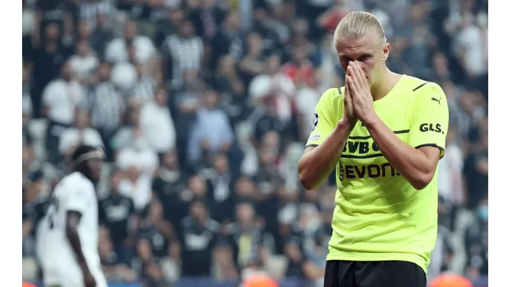 Erling Haaland, jugador del Borussia Dortmund.