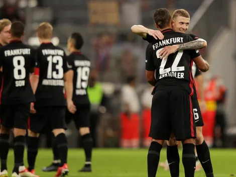 Eintracht Frankfurt dio la sorpresa ante Bayern Múnich