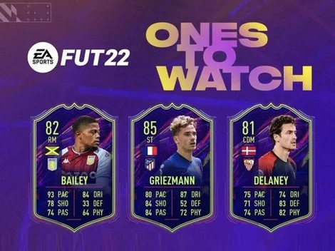 FIFA 22: Tres nuevas cartas se añaden al evento OTW ¡Llega Griezmann!