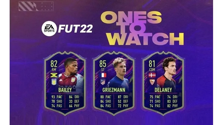 FIFA 22: Tres nuevas cartas se añaden al evento OTW ¡Llega Griezmann!