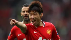 Ji-Sung Park, en Manchester United.