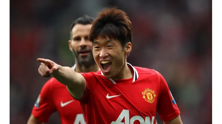 Ji-Sung Park, en Manchester United.