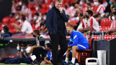 Ronald Koeman, entrenador de Barcelona.