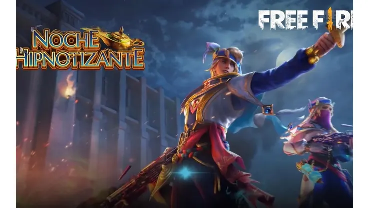 Free Fire: todas las recompensas del Pase Elite octubre 2021 - Noche Hipnotizante
