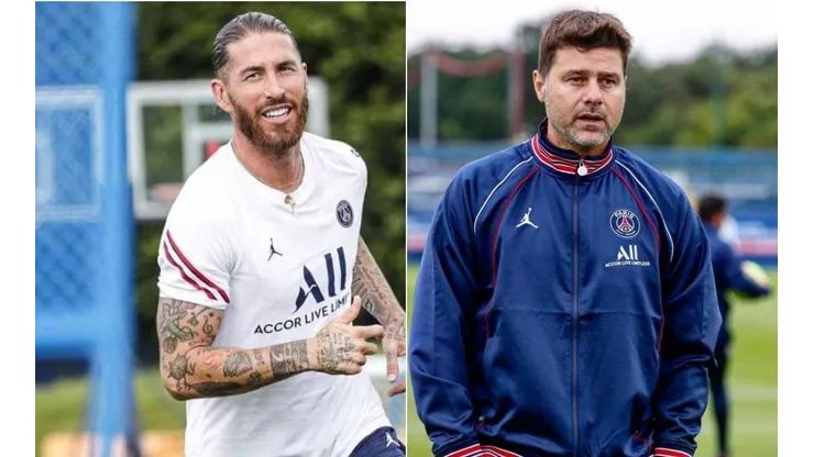 Sergio Ramos no debuta aún en PSG y Pochettino habló al respecto.