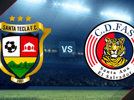 Santa Tecla vs. FAS EN VIVO por la Liga Mayor de El Salvador | Hora, canal de TV y minuto a minuto