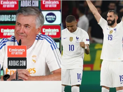 Benzema asegura que Mbappé jugará en Real Madrid y Ancelotti reacciona